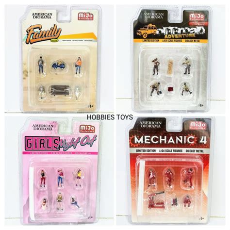 Jual Figure American Diorama Skala Untuk Hot Wheels Mini GT Tomica Shopee Indonesia