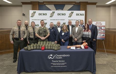 Owensboro Health Supplies Daviess County Sheriff’s Deputies with First