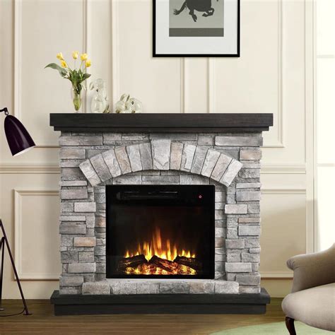 White Wood Electric Fireplace – Fireplace Guide by Linda