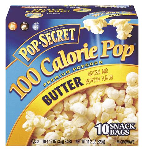 POP SECRET 1.2 oz Butter Pop Secret(R) Microwave Popcorn; PK10 - 38EC84|27182 - Grainger