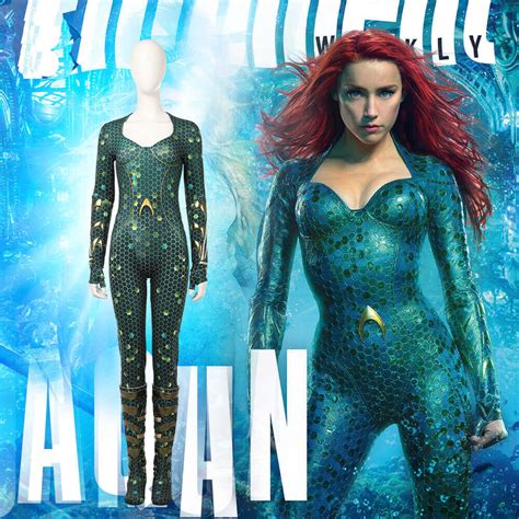 Aquaman Cosplay Costume Women Mera Costume | WISHINY