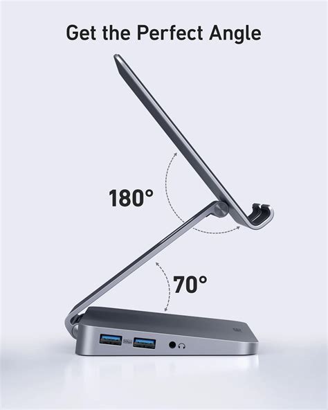 Anker 551 USB C Hub 8 In 1 Tablet Stand TMZ