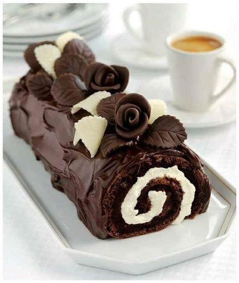 chocolate cake roll - Chocolate Photo (37001368) - Fanpop