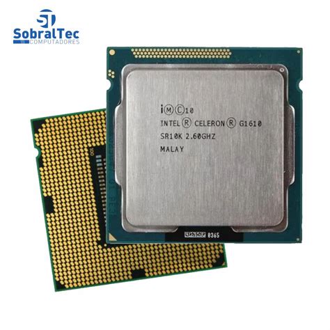 Processador Intel Celeron G1610 2 6Ghz Lga 1155 2Mb Cache 2 Núcleos Oem