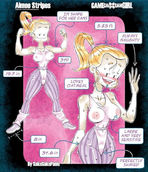 Aimee Stripes The Camgirl By SakuraKasugano Hentai Foundry