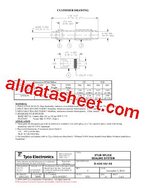 D 436 58 Datasheet PDF PANDUIT CORP