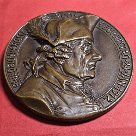 Deutschland Karl Goetz Medaille Kaiserreich Große Bronze Gußmedaille