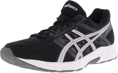 ASICS - Asics Men's Gel-Contend 4 Black / Silver Carbon Ankle-High ...