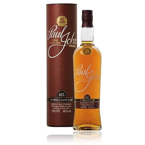 Paul John Brilliance Single Malt 46 07l Viski