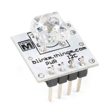 Blinkm I2c Controlled Rgb Led Com 08579 Sparkfun Electronics