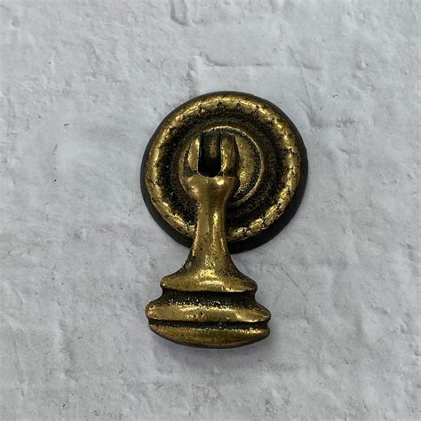 Vintage Brass Drawer Pull Door Pull Antique Drawer Pull Etsy