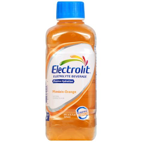 Electrolit Mandarin Orange Electrolyte Beverage - Shop Sports & energy ...