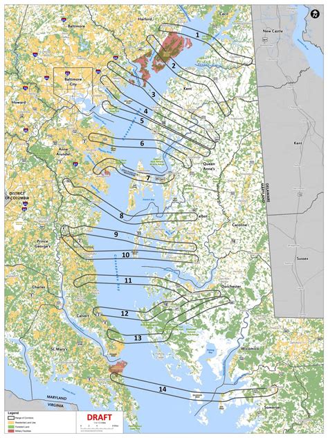 a map of the chesapeake bay 12