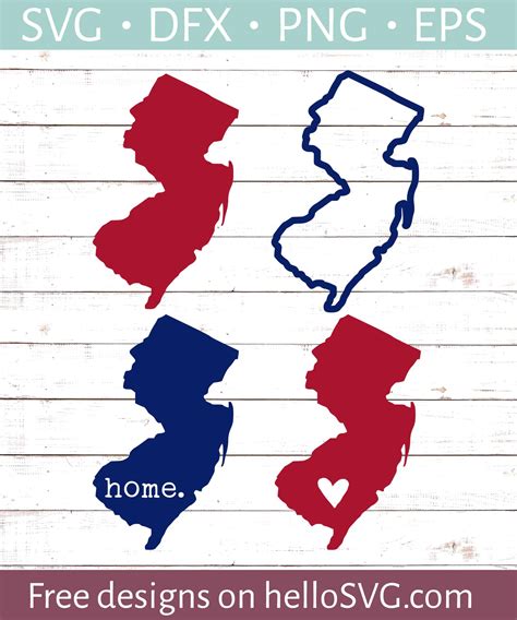 New Jersey Svg Free Svg Files