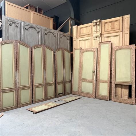 Panel Set With Doors Mat Riaux Authentiques