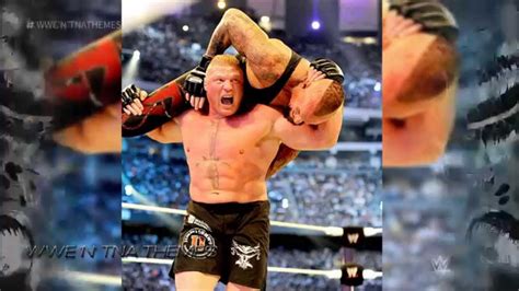 Brock Lesnar 7th WWE Theme Song 2015 Next Big Thing Remix