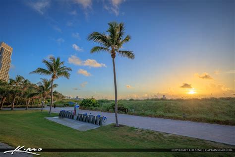 South Pointe Park Beach Miami Florida Sunrise | Royal Stock Photo