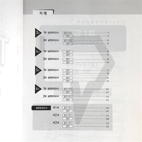 Topik 2 Pass Recipe Actual Mock Test 토픽 2 합격레시피 실전모의고사 Life Pattern Korea