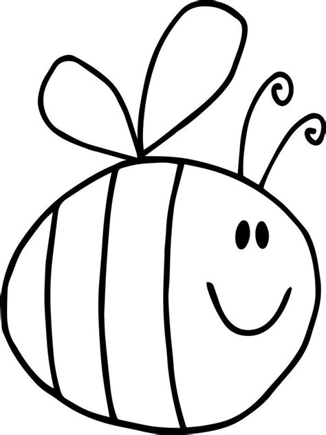 Bumble Bee Printable Coloring Pages Printable Templates Free