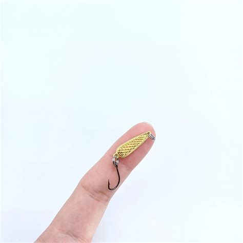 Duoduoyu Pcs Micro Jig Fishing Lure G G Spoon Metal Lures