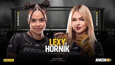 Paulina Hornik Rywalką Lexy Chaplin Na High League 6 Mma Pl