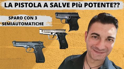 La PISTOLA A SALVE più potente 5 cose da sapere e prova di sparo con