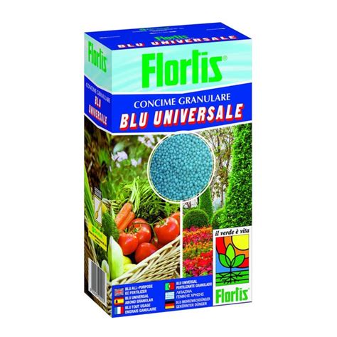 Concime Universale Granulato Flortis Blu 1 Kg Leroy Merlin