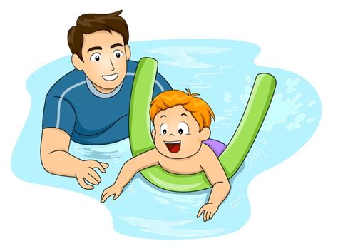 284 Cartoon Swimming Teacher Stock Vectors and Vector Art | Shutterstock