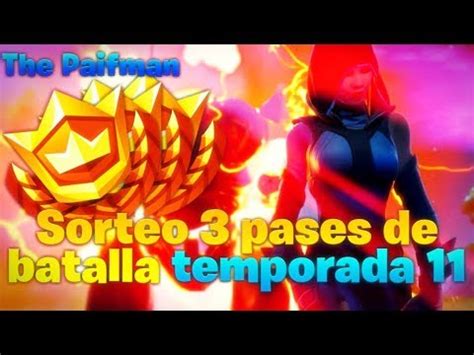 Sorteo Pase De Batalla Gratis Temporada Hasta Pases De Batalla