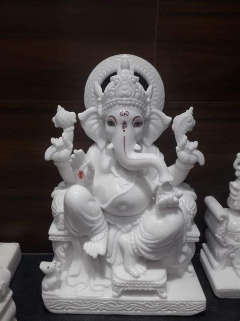 Marble Ganesh Statue Home At Rs 1500 In Jaipur ID 2849534153391