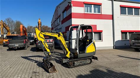 Wacker Neuson ET18 Minibagger YouTube