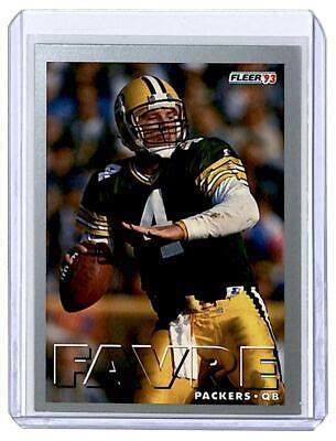 Fleer Brett Favre Green Bay Packers Ebay