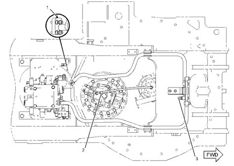 324e Excavator Machine System Specifications Boom Cylinder Lines