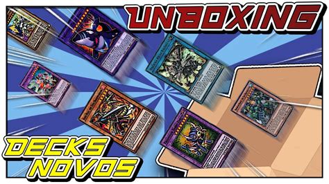 Yu Gi Oh Tcg Unboxing Compramos A Cole O De Um Amigo Novos Decks