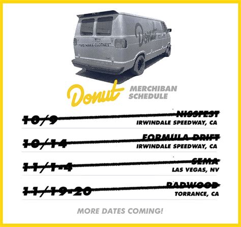 Donuts Merch Van Donut Media Store