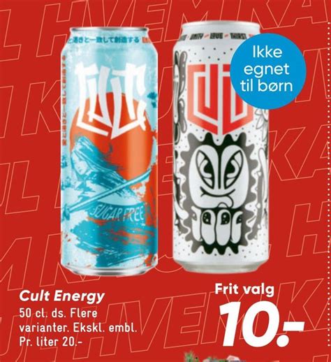 Cult Energy Tilbud Hos Bilka