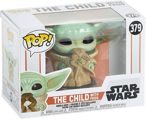 Купить Фигурка Фанко Поп! Малыш Йода Грогу с лягушкой Мандалорец Funko ...