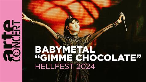 BABYMETAL Gimme Chocolate Hellfest 2024 ARTE Concert YouTube