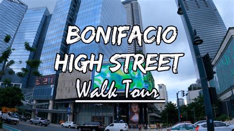 K Bonifacio High Street Walking Tour Bgc Taguig Youtube