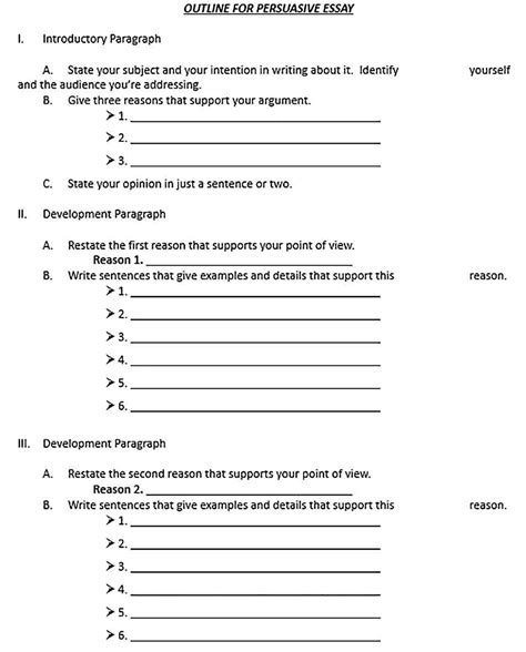 How to Make the Proper Speech Outline Template | room surf.com