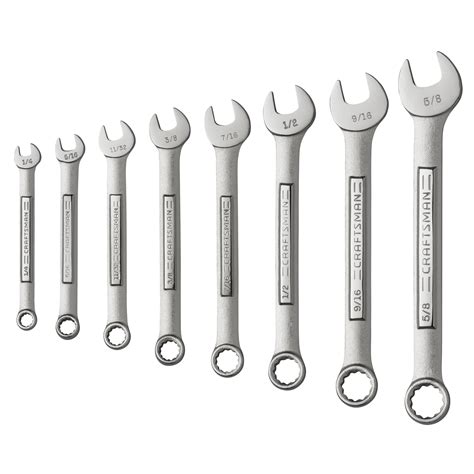 Craftsman 8 pc. Combination Wrench Set | Shop Your Way: Online Shopping ...