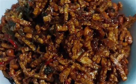 Resep Buka Puasa Orek Kering Tempe Dengan Kacang Teri Pedas Manis