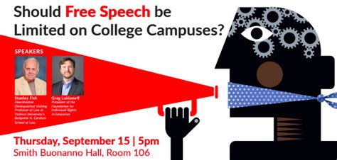 Greg to Give Constitution Day Lecture at Brown: ‘Should Free Speech be ...