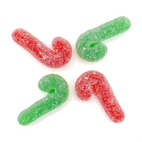 Sugared Candy Canes - The Online Sweet Shop