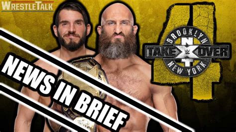 NXT TakeOver Brooklyn IV News In Brief WrestleTalk