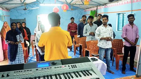 Sunday School Teachers Training 1 At Polampalli Hebron Church Youtube