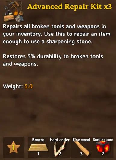 Whetstone Repair Kits And Sharpening Stones At Valheim Nexus Mods