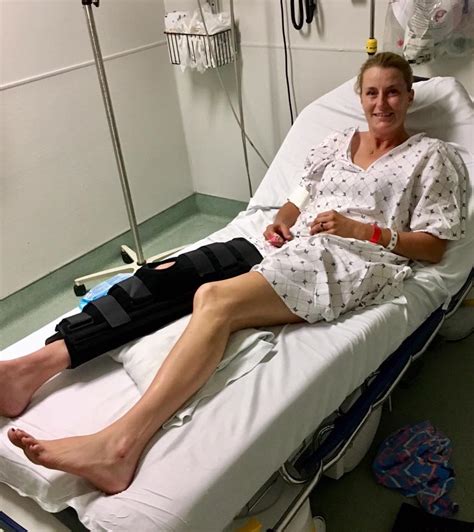 Sara Kozumplik Murphy Recovering From Broken Knee - The Chronicle of ...