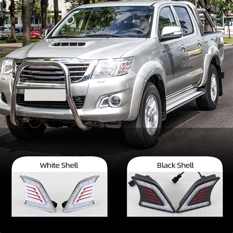 Para Toyota Hilux Vigo Led Drl Daytime Running Light