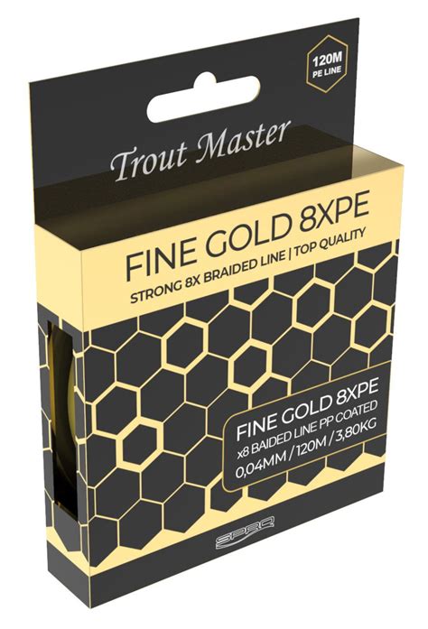 Spro Trout Master Fine Gold X Pe Gevlochten Lijn M